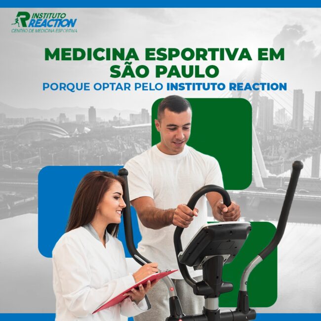 Medicina esportiva em São Paulo,porque optar pelo Instituto Reaction